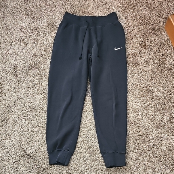 NIKE Womens Black And White Jogger Sweats, Full Length. Medium!! - Picture 1 of 9